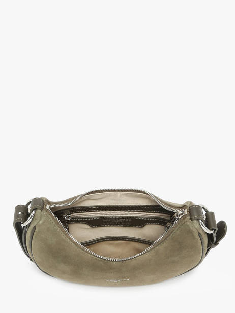 Cross Body Tas Suede Leder Lancaster Groen suede 81 ander zicht 3